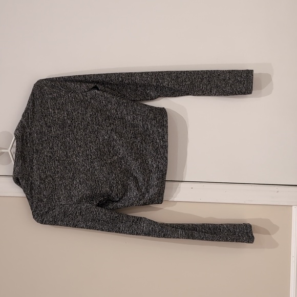 Half zipped cropped sweatshirts - Picture 2 of 6